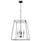 Quoizel Prescott Pendant 4 Lights Matte Black PRC2818MBK - alternate 1